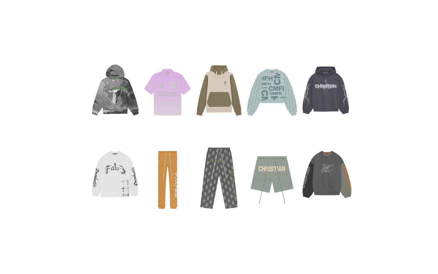 FOG V1 -10 Pack Silhouette Techpack Asset
