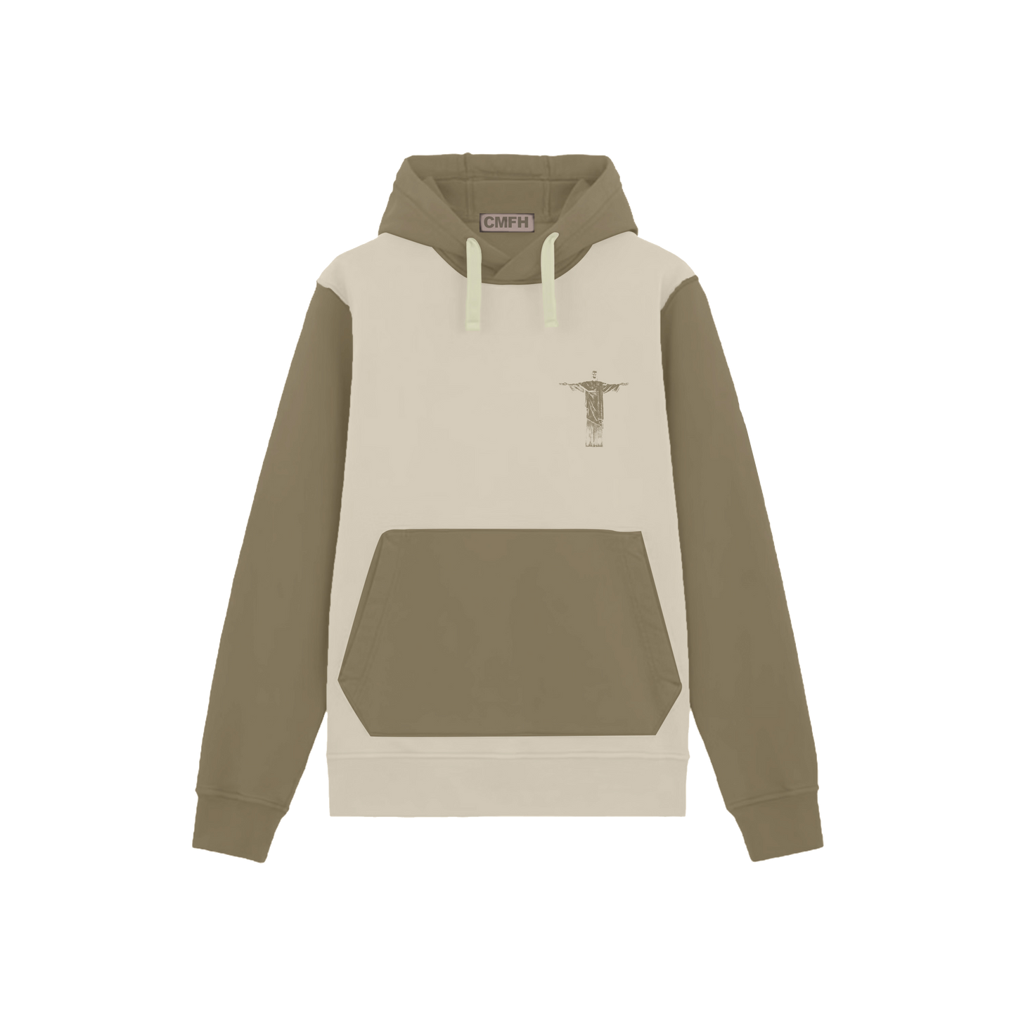 STONE ISLAND FLEECE GARMENT DYED HOODIE V1