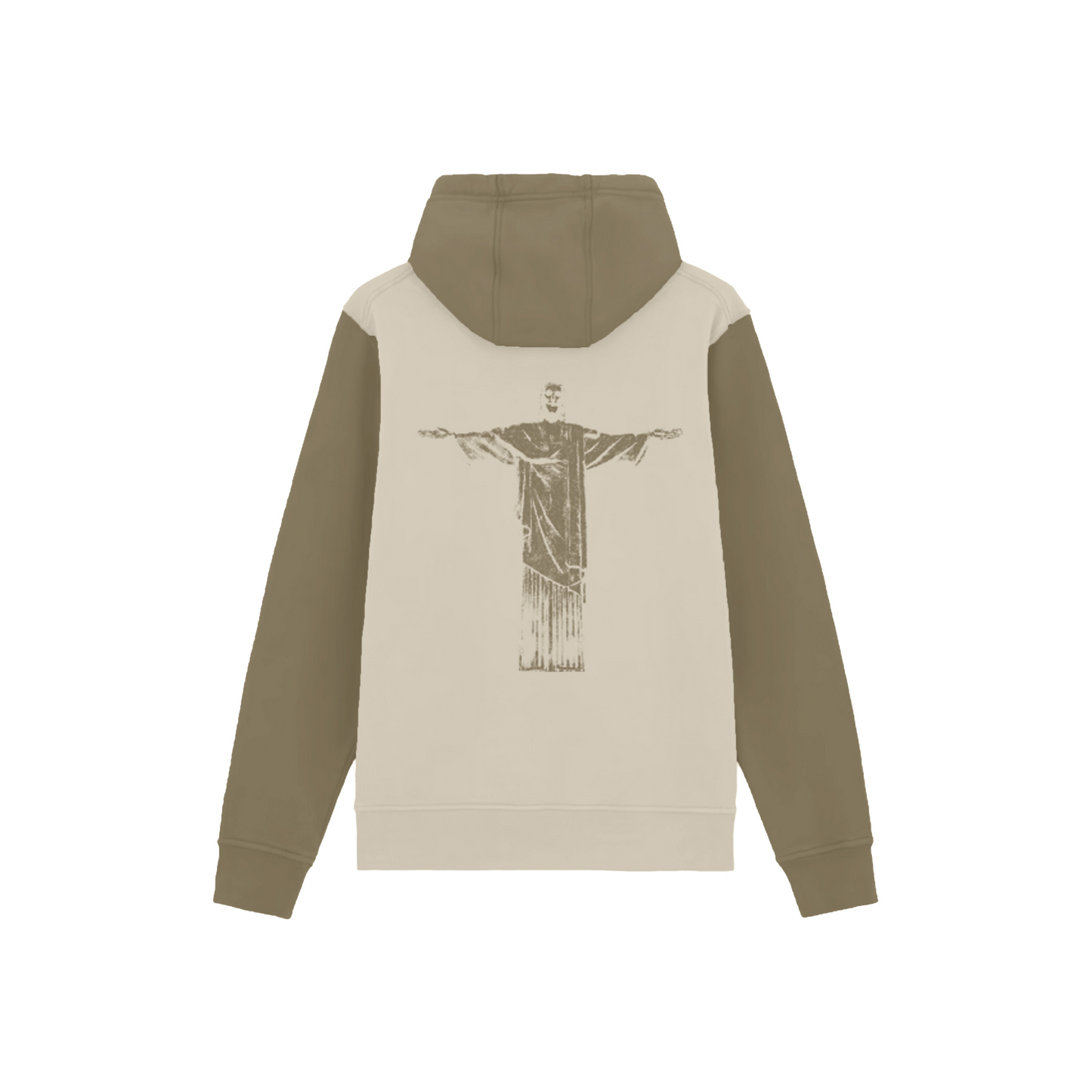 STONE ISLAND FLEECE GARMENT DYED HOODIE V1