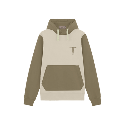 STONE ISLAND FLEECE GARMENT DYED HOODIE V1