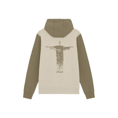STONE ISLAND FLEECE GARMENT DYED HOODIE V1